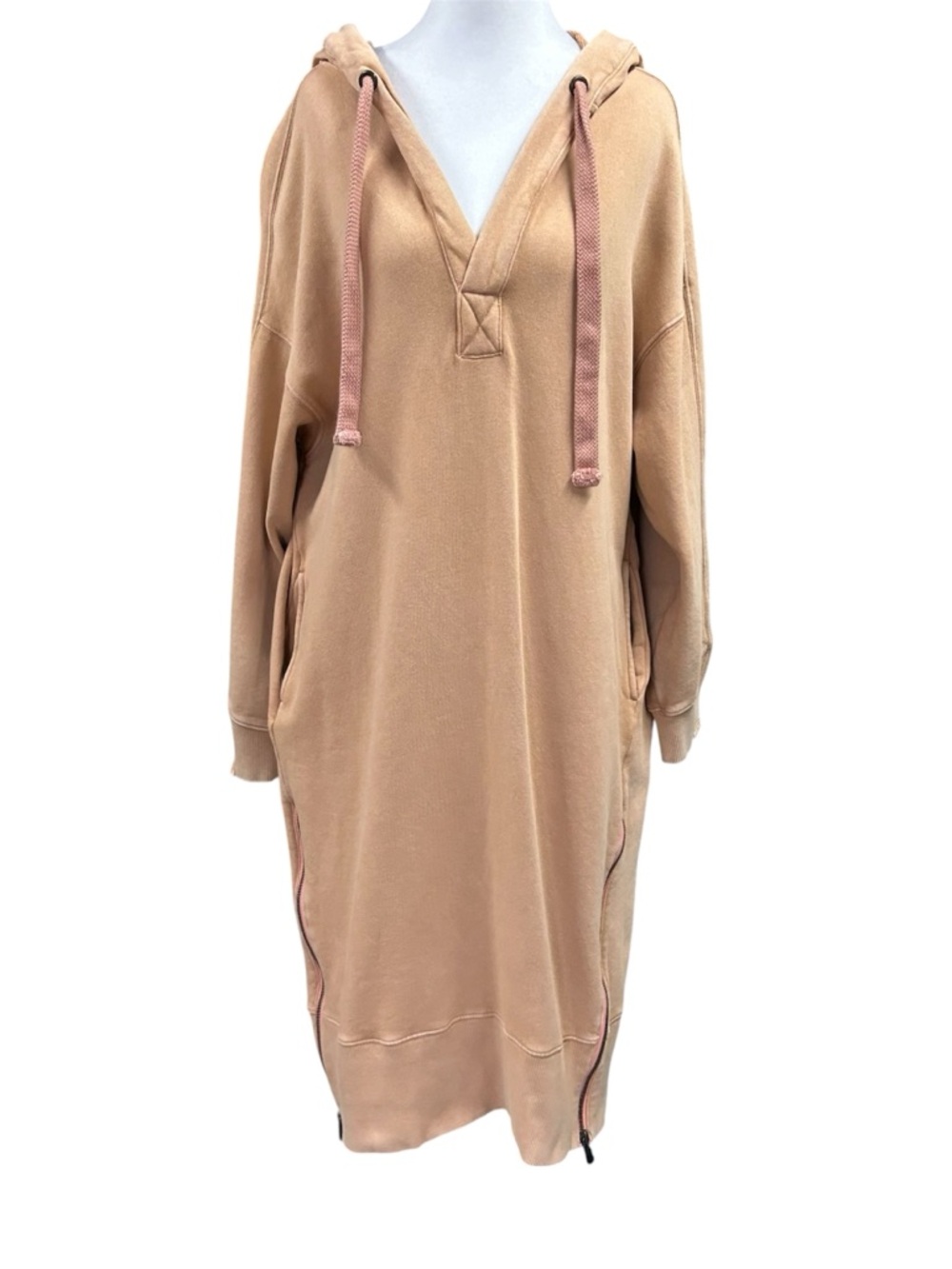 Free People Movement Spur of the Moment Solid Hoodie Oversized Pullover Sz M